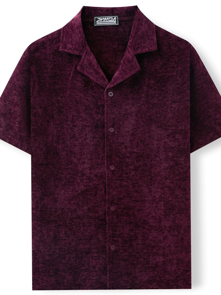 Men's Plus Size Button Down Short Sleeve Shirt - Opulent Empire