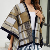 Cloak Sleeve Fringe Detail Poncho - Opulent EmpireCloak Sleeve Fringe Detail PonchoOpulent EmpireClothing