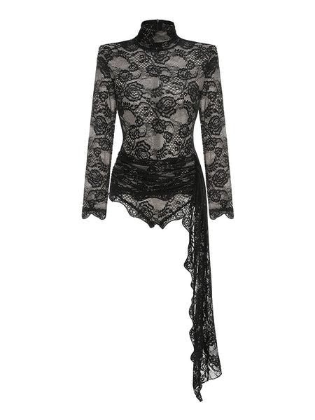 Sexy Lace See-through Bodysuit