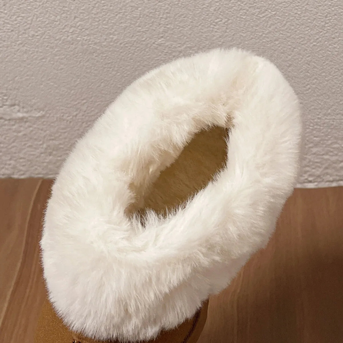Wren Bellini — Cozy Furry Platform Boots Fashion Footwear, alternate view 6