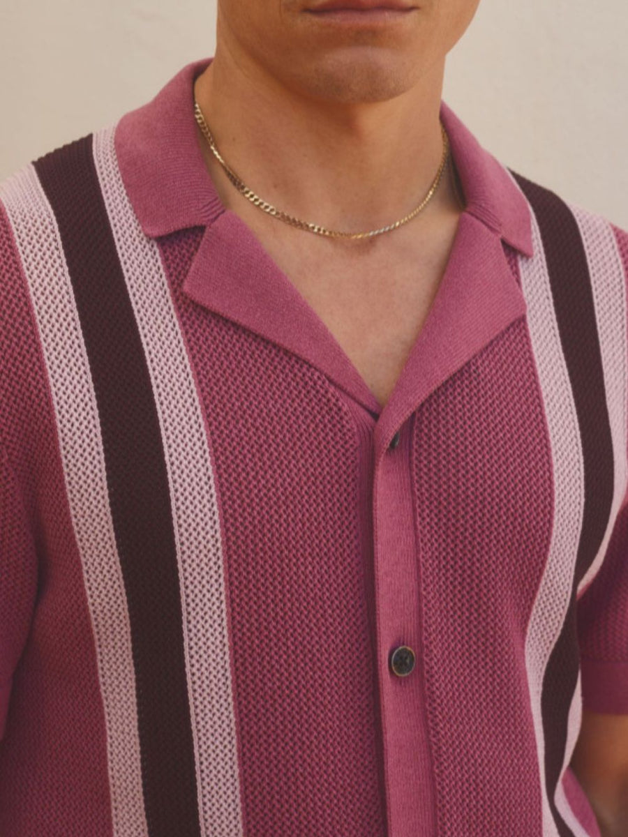 Men's Plus Size Button Down Short Sleeve Shirt - Opulent Empire