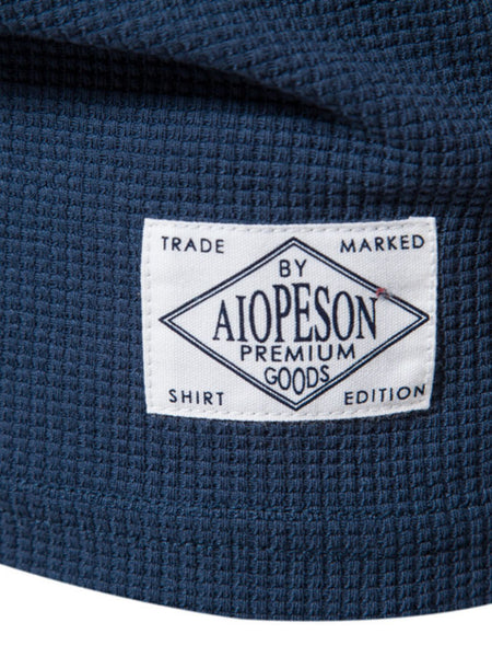 Men's Waffle-Knit Short Sleeve T-Shirt - Opulent Empire