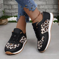 Nova Allegra — Printed PU Leather Athletic Shoes