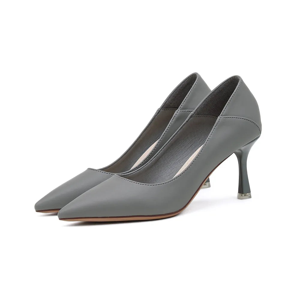 Sasha Marino — Point Toe Stiletto Pumps Fashion Footwear, alternate view 2