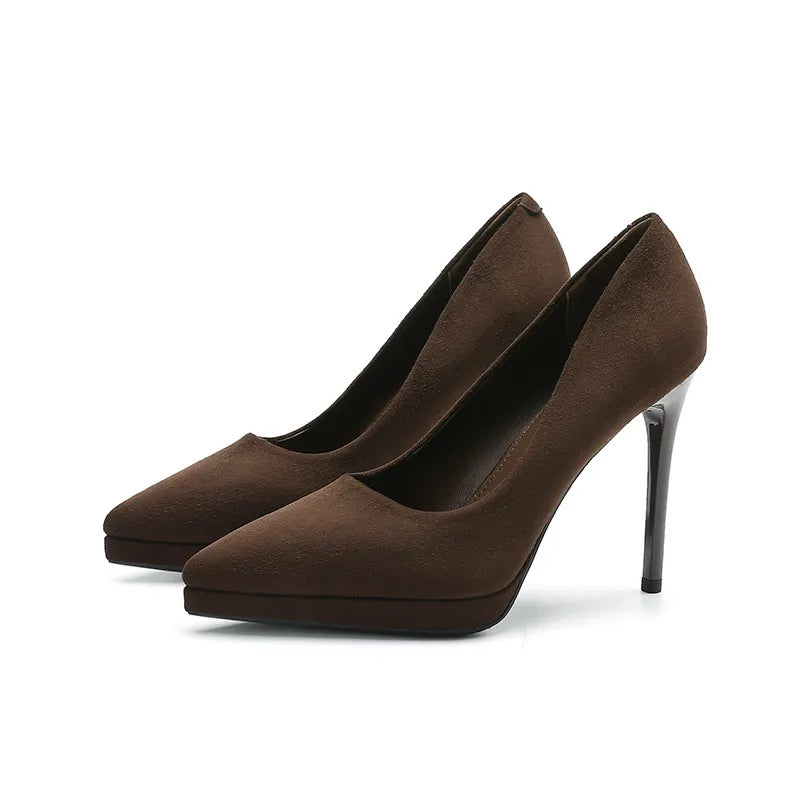 Emery Fiorenza — Point Toe Stiletto Pumps Fashion Footwear, alternate view 4