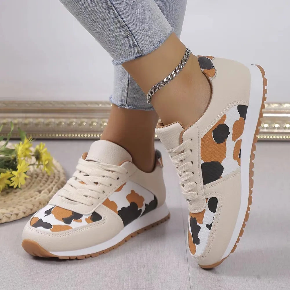 Nova Allegra — Printed PU Leather Athletic Shoes, alternate view 8