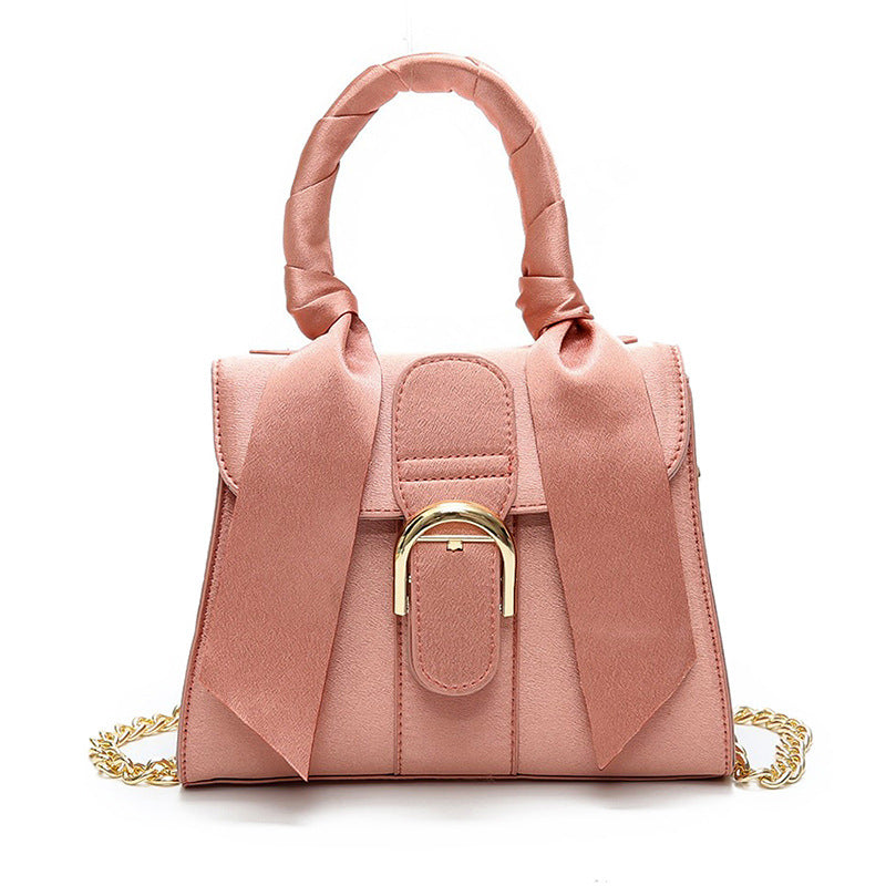 Ŋoni™ — Shoulder Bow Velvet Handbag, alternate view 8