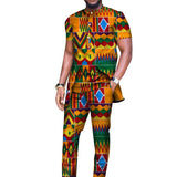 Desert Dapper™| African T-shirt And Pants Suit - Opulent EmpireDesert Dapper™| African T-shirt And Pants SuitOpulent EmpireAfrican Men Attire