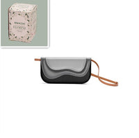 Araminta — Contrast-Colour Wave Pattern Shoulder Bag, alternate view 8