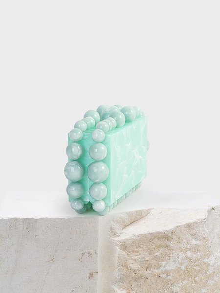 Acrylic Cloud Clutch Bag - Opulent Empire