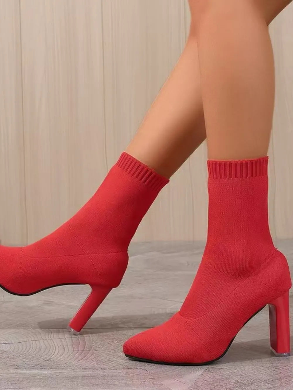 Hollis Sorrento — Point Toe Block Heel Boots, alternate view 3