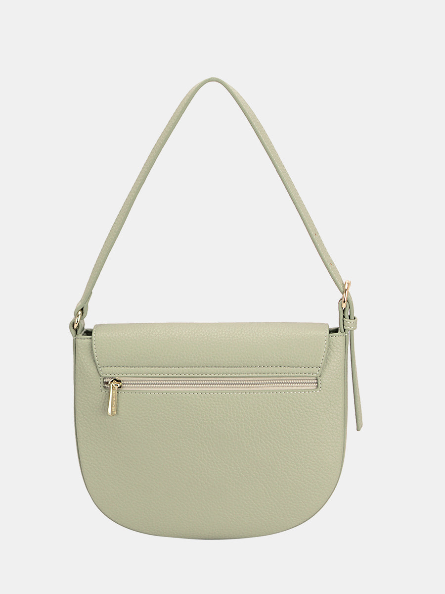 David Jones Metal Buckle Shoulder Bag