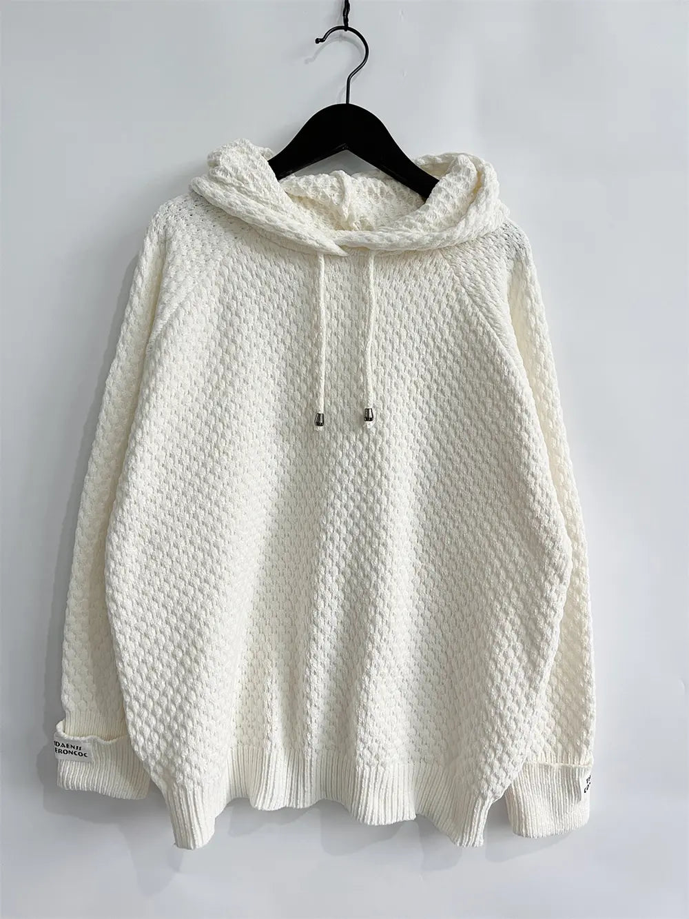 Fable Delacroix — Drawstring Long Sleeve Hooded Sweater, alternate view 18