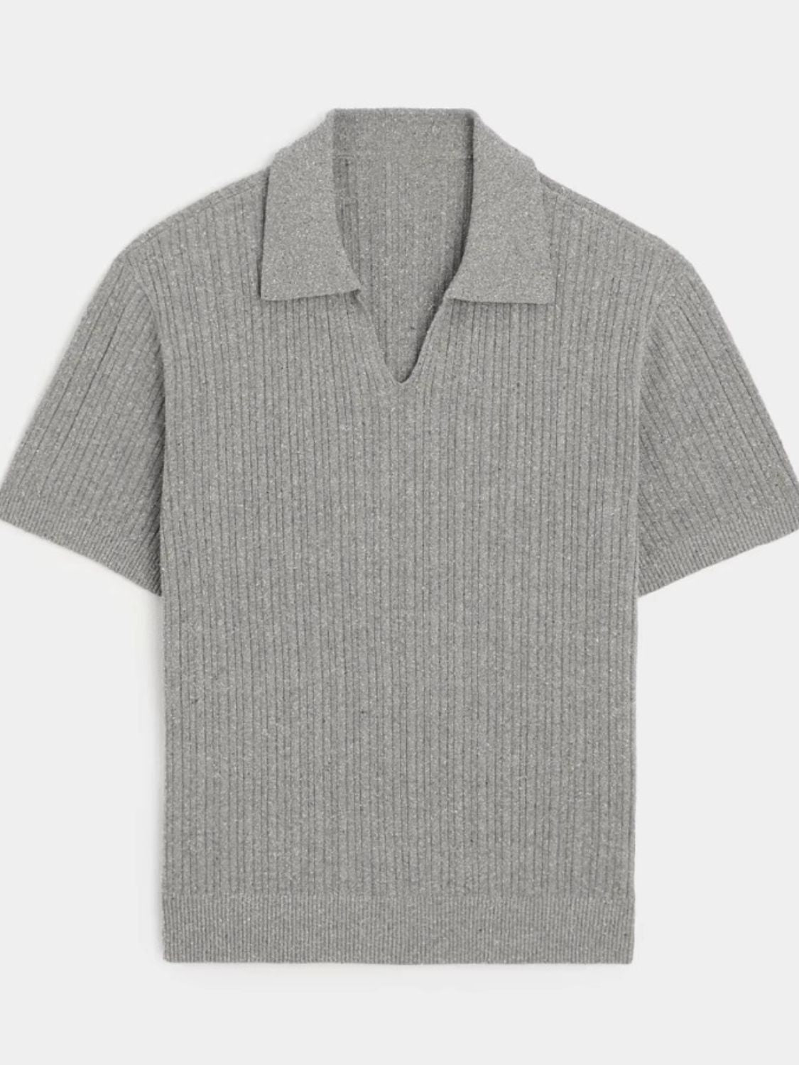 Hugo — Men's Plus Size Johnny Collar Half Sleeve Knit Polo, alternate view 5