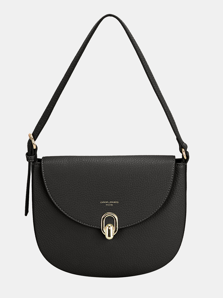 David Jones Metal Buckle Shoulder Bag