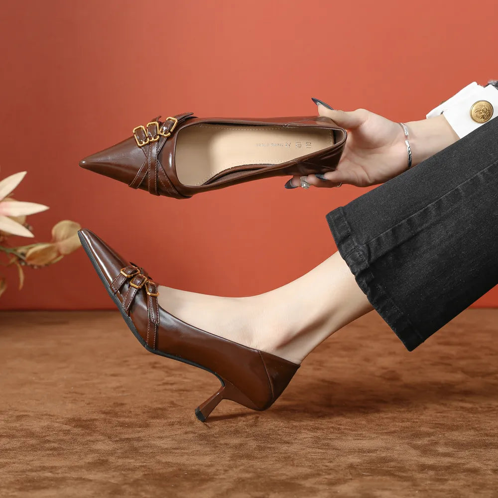 Noa Sorrento — Point Toe Low Heel Pumps, alternate view 5