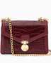 Emily Crocodile Crossbody Bag