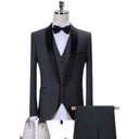  Gray threepiece suit