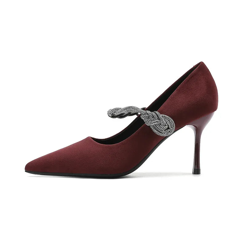 Marlowe Sorrento — Point Toe Stiletto Pumps Fashion Footwear, alternate view 2