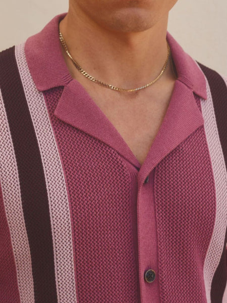 Men's Plus Size Button Down Short Sleeve Shirt - Opulent Empire