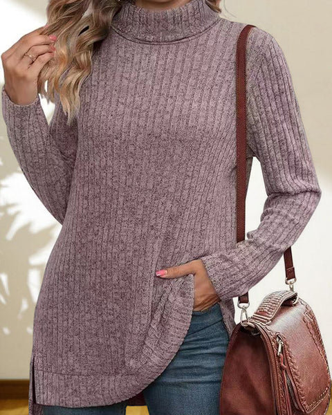 Ciel Rousseau — Turtleneck High Low Top, alternate view 29