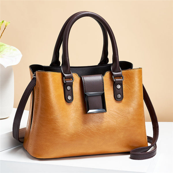 Emmeline Montclair — Women Shoulder Bag Big Buckle Handbags Work Daily Office Crossbody Bags
