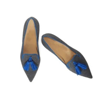 Flat Tassel Single Shoes Large Size - Opulent EmpireFlat Tassel Single Shoes Large SizeOpulent Empire0