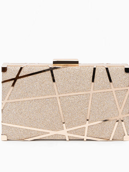Geometric Clutch Bag - Opulent Empire