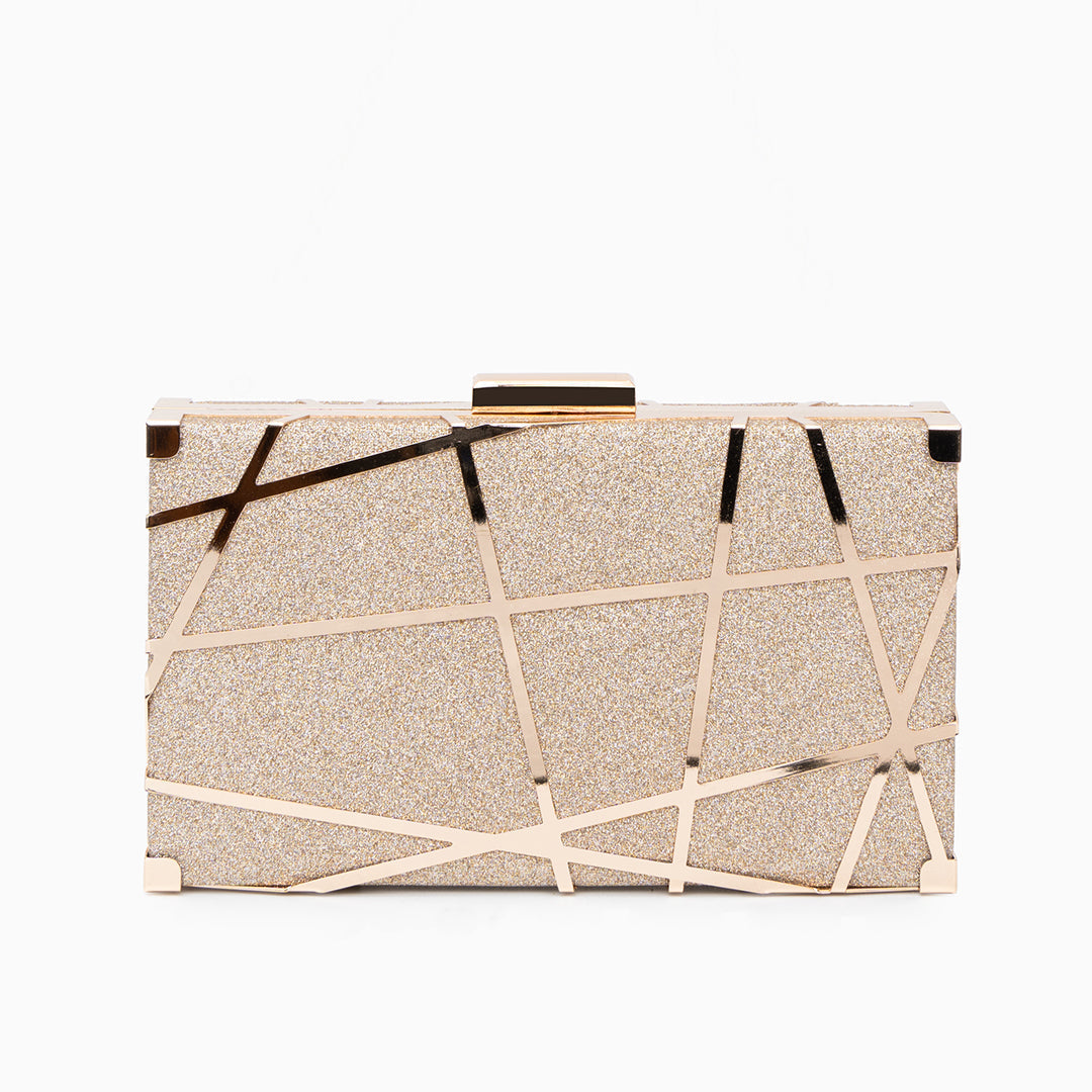 Calista — Geometric Clutch Bag