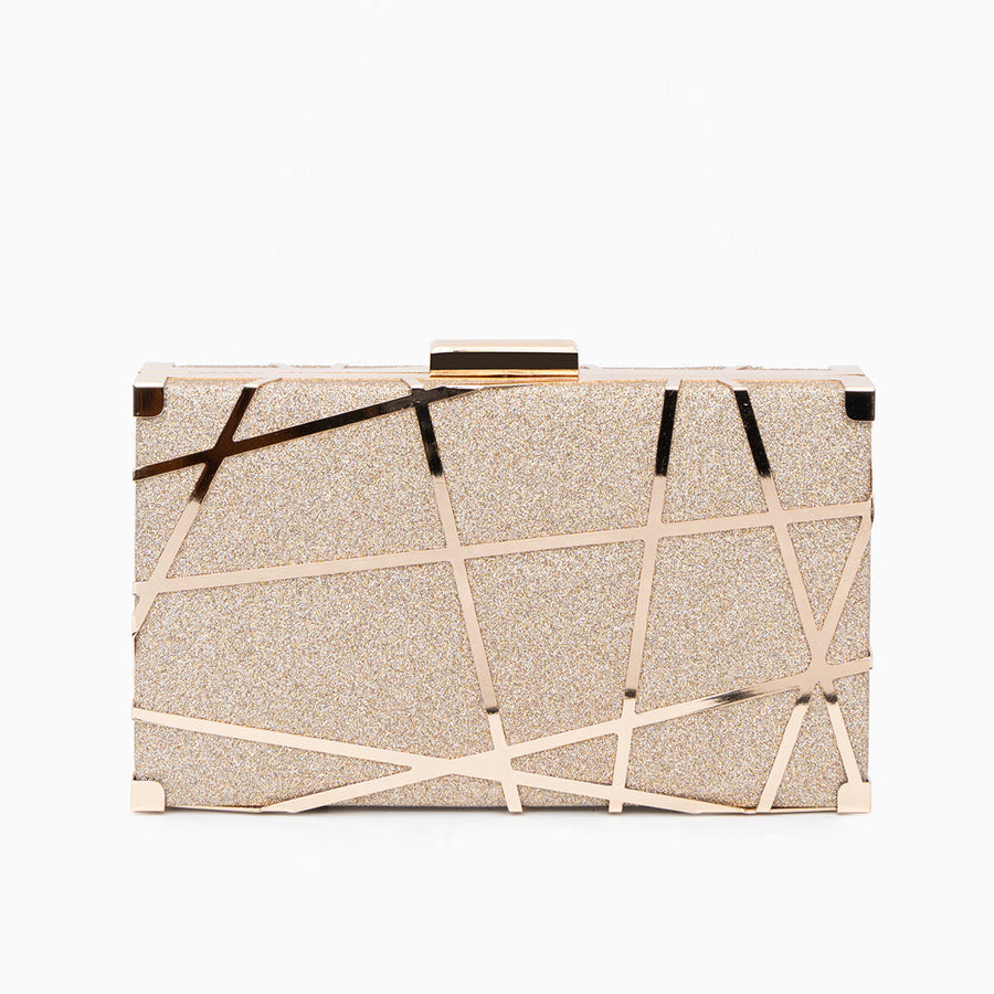 Calista — Geometric Clutch Bag