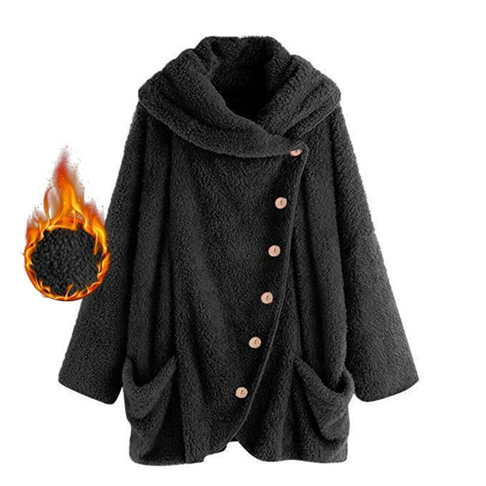 GISELA - Damen Warmen Fleece Jacke - Opulent EmpireGISELA - Damen Warmen Fleece JackeOpulent Empire