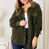 Heimish Cozy Girl Full Size Button Down Shacket - Opulent EmpireHeimish Cozy Girl Full Size Button Down ShacketOpulent Empire