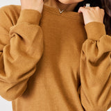 HYFVE Round Neck Long Sleeve Top - Opulent EmpireHYFVE Round Neck Long Sleeve TopOpulent Empire