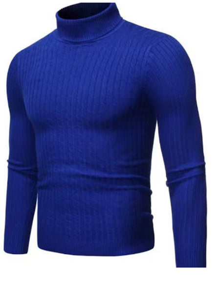 Men's Classic Long Sleeve Turtleneck Sweater