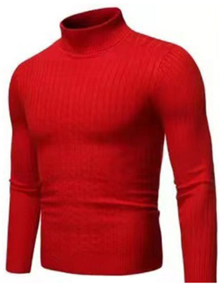 Men's Classic Long Sleeve Turtleneck Sweater