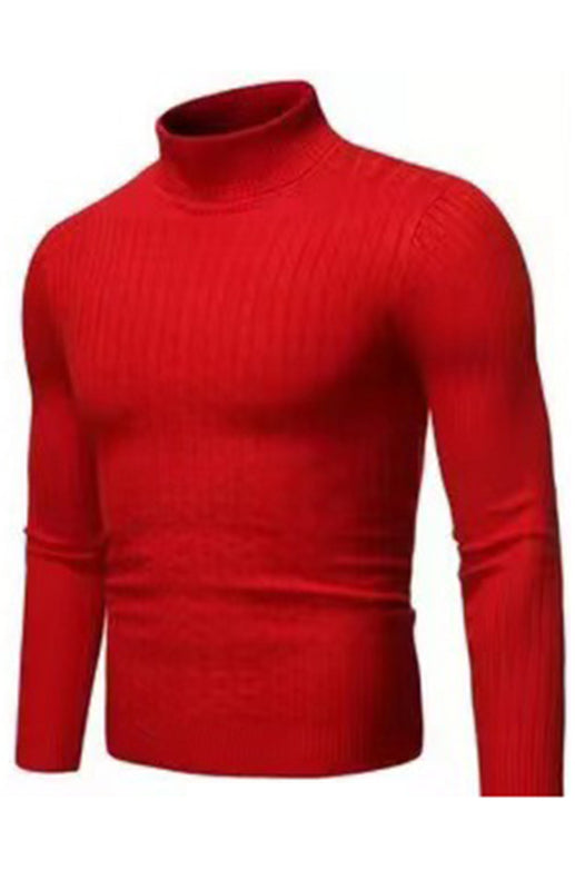 Victor Laurent — Men's Classic Long Sleeve Turtleneck Sweater, alternate view 9