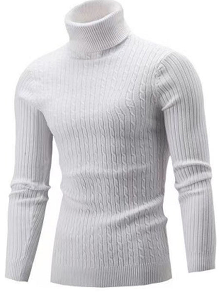 Men's Classic Long Sleeve Turtleneck Sweater
