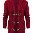  Burgundy with buttons