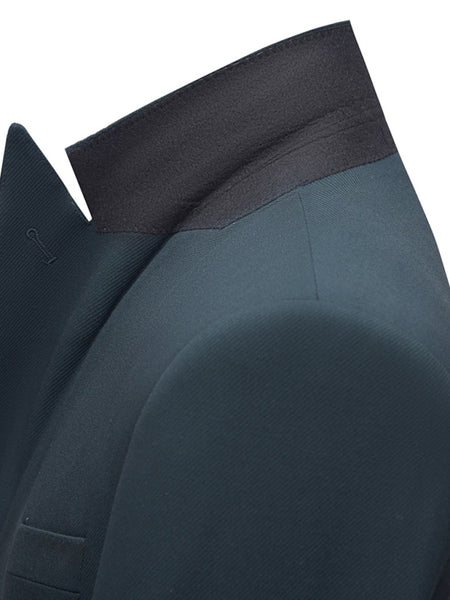 Men's Business Double-Breasted Woven Blazer Set - Opulent Empire