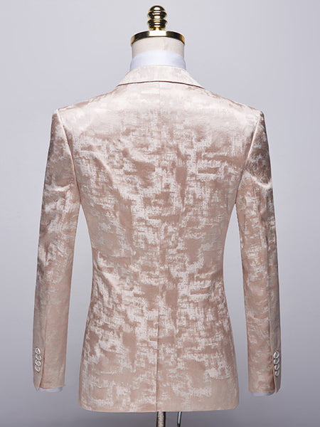 Men's Light Business Welt Pocket Blazer Suit