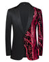 Men's Fashion Floral Lapel Blazer