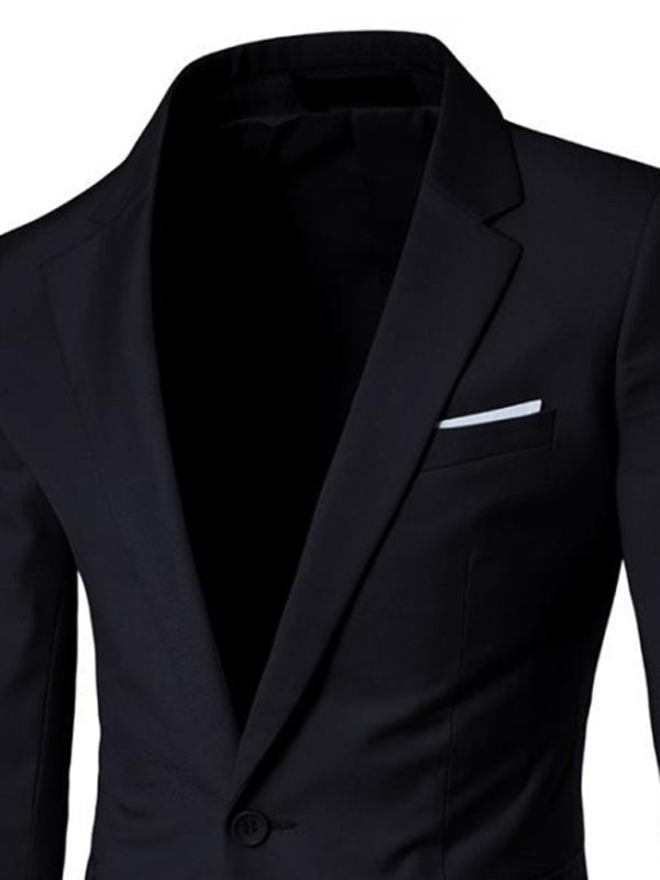 Nathaniel Laurent — Men's Light Business Long Sleeve Blazer, alternate view 9