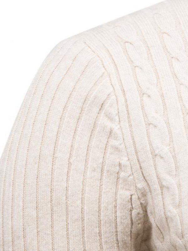 Frederic Beaumont — Men's knitted sweater cross-border turtleneck slim fit bottoming sweater, alternate view 19