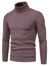 Frederic Beaumont — Men's knitted sweater cross-border turtleneck slim fit bottoming sweater