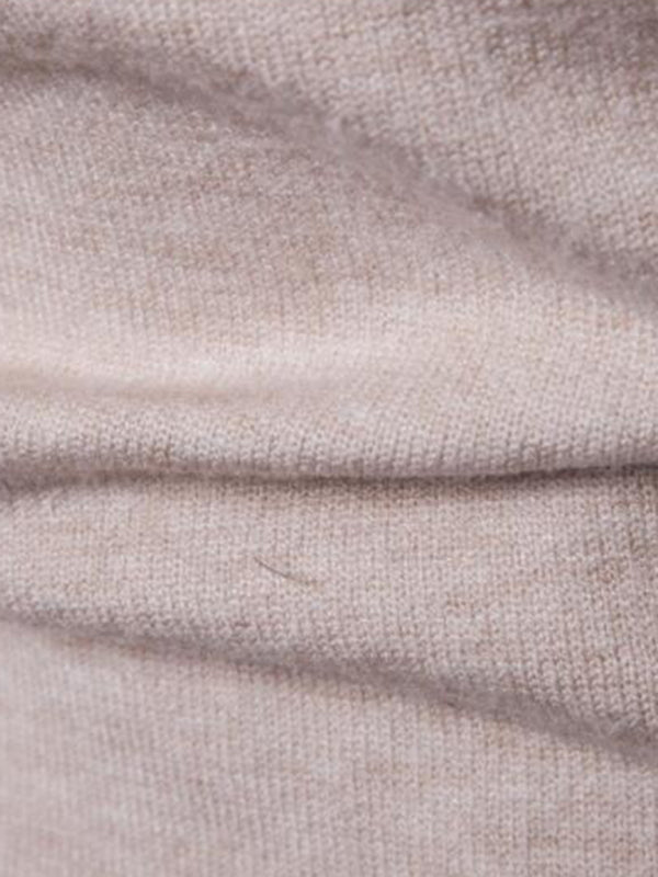 Gideon Laurent — Lapel collar all-match wool men's thick bottoming knitted sweater, alternate view 4