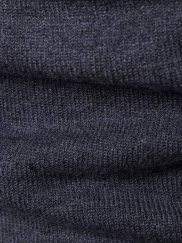 Gideon Laurent — Lapel collar all-match wool men's thick bottoming knitted sweater, alternate view 16