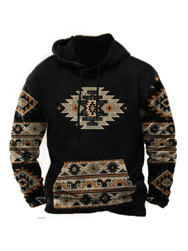 Percival Laurent — Digital printing men's street sports fashion trend hoodie