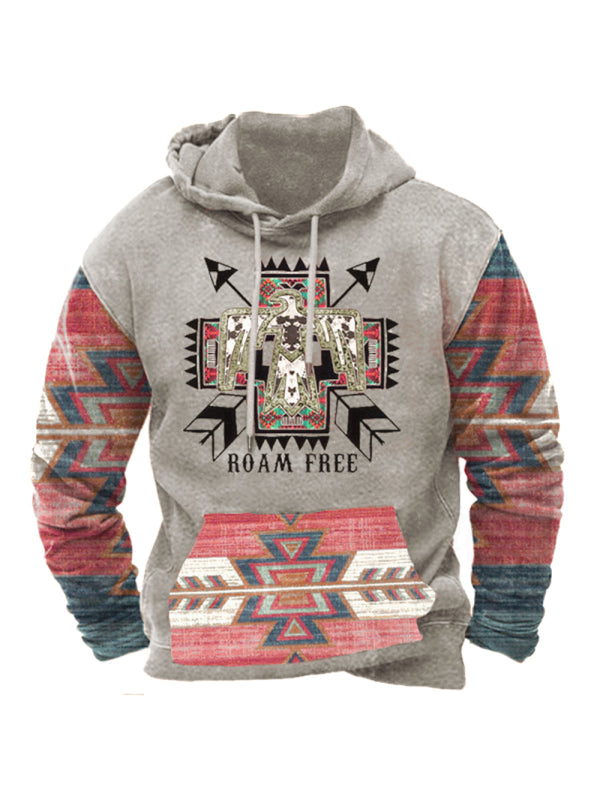 Percival Laurent — Digital printing men's street sports fashion trend hoodie, alternate view 4
