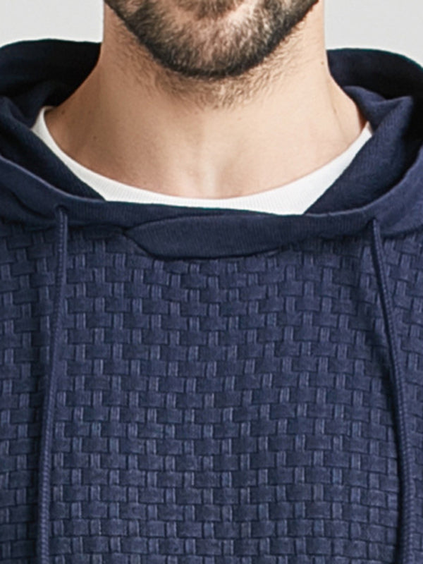 Bastien Beaumont — Hooded Pullover Knitwear Sports Casual Men's Sweater, alternate view 19
