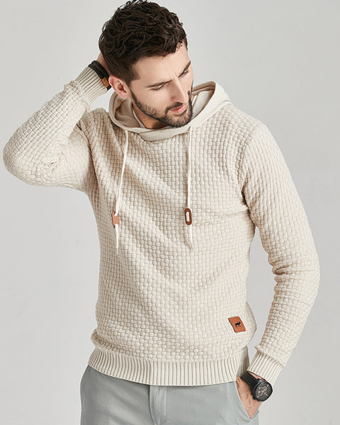Hooded Pullover Knitwear Sports Casual Men's Sweater